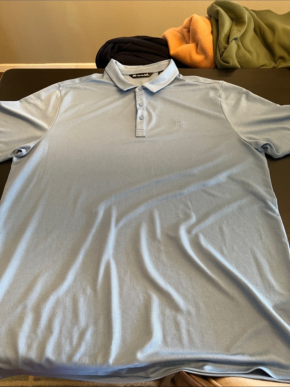 Travis Mathew XXL polo blue never worn but washed mens